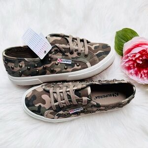 Superga Camo Sneakers